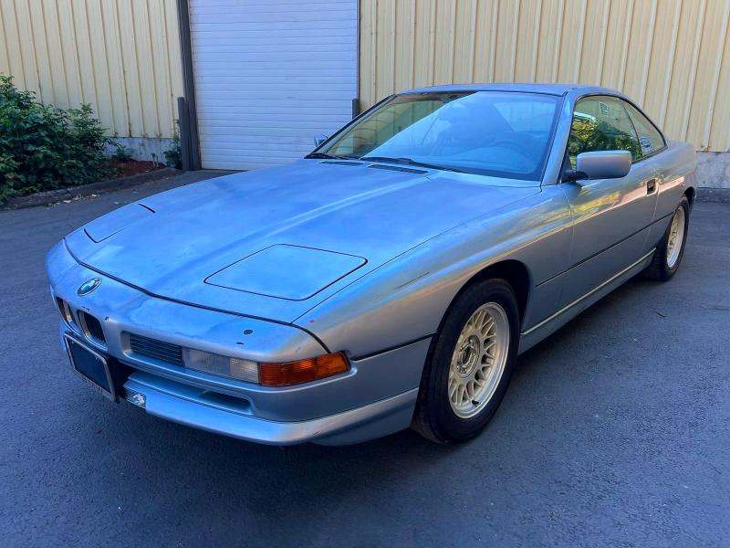 1991 BMW 850 VIN WBAEG2310MCB72468 COPART salvage auction — MECHANICAL, Ca - Certificate Of Title (P), sold $9,600 on 2026-08-03 (photo 2)