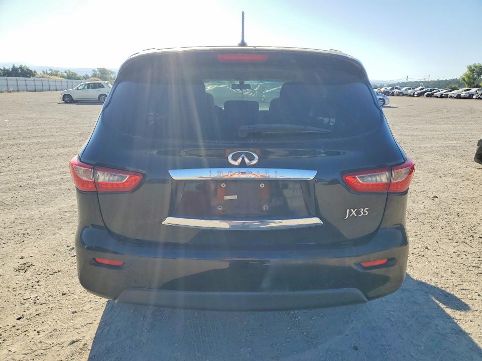 2013 Infiniti Jx VIN 5N1AL0MN4DC322688 COPART salvage auction — MINOR DENT/SCRATCHES, Ca - Cert Of Title-Salvaged, sold $60 on 2026-07-17 (photo 6)