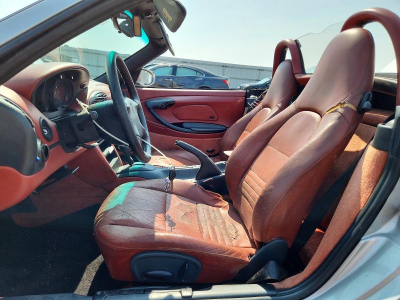 1998 Porsche Boxster VIN WP0CA2981WU620212 COPART salvage auction — WATER/FLOOD, VA - CERT OF TITLE - SALVAGE, sold $200 on 2026-08-05 (photo 7)