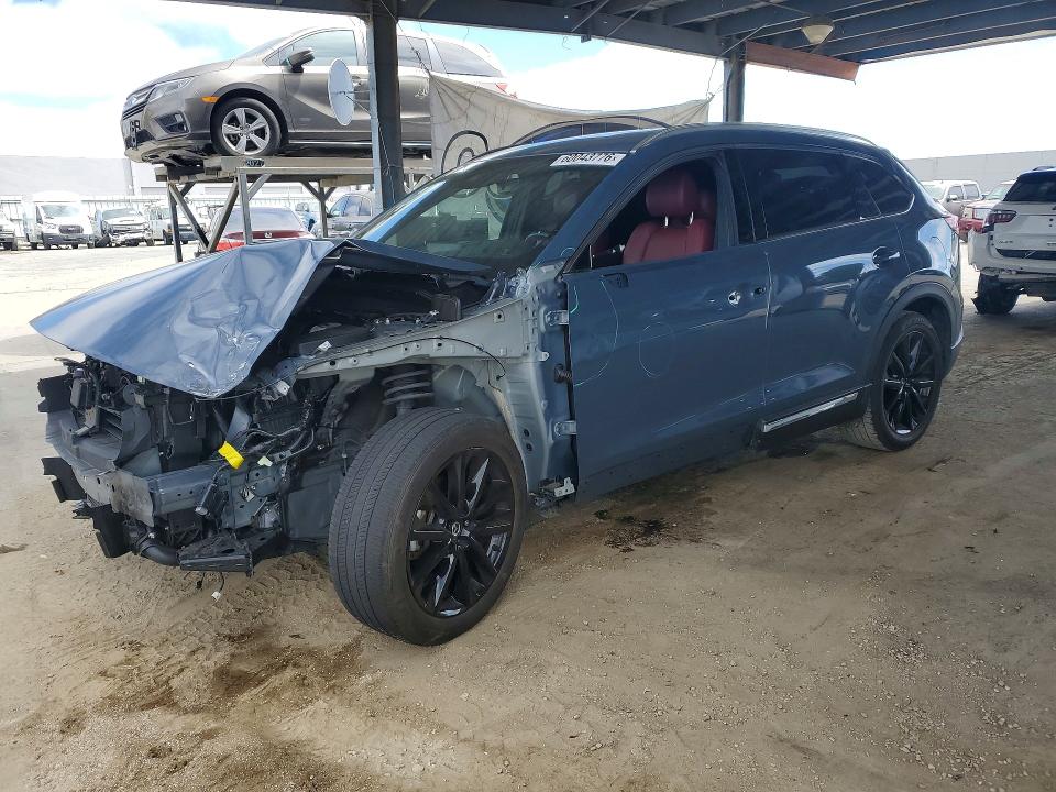 2021 Mazda Cx-9 VIN JM3TCBDYXM0521417 COPART salvage auction — FRONT END, Ca - Salvage Certificate, sold $6,900 on 2026-07-16 (photo 1)