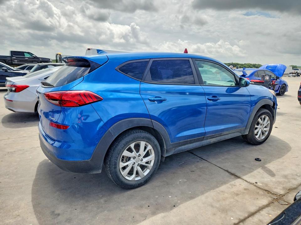 2019 Hyundai Tucson VIN KM8J2CA47KU844495 COPART salvage auction — REAR END, Tx - Certificate Of Title, sold $175 on 2026-07-30 (photo 3)