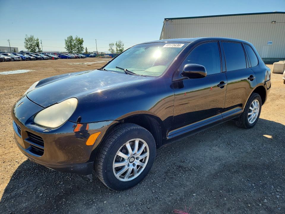 2006 Porsche Cayenne VIN WP1AA29P26LA24819 COPART salvage auction — REAR END, AB - BOS - SALVAGE, sold $650 on 2026-08-11 (photo 1)