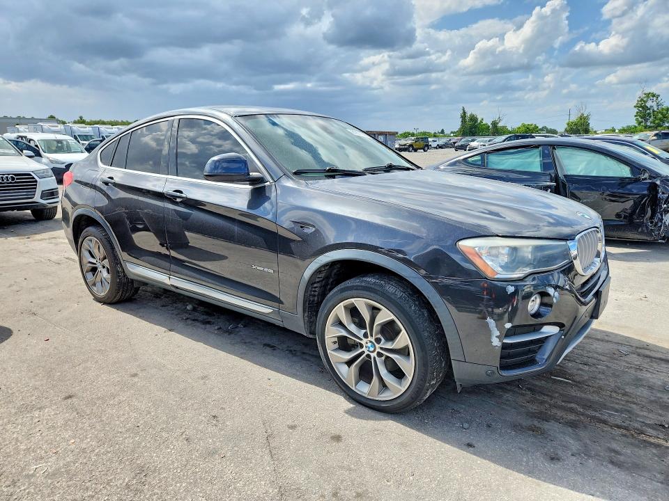 2017 BMW X4 VIN 5UXXW3C55H0T78038 COPART salvage auction — REAR END, Fl - Certificate Of Title, sold $4,650 on 2026-07-30 (photo 4)