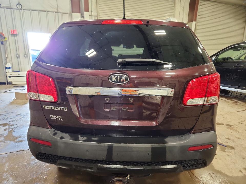 2011 Kia Sorento VIN 5XYKTDA26BG113147 COPART salvage auction — FRONT END, Wi - Junked Vehicle Bill Of Sale, sold $950 on 2026-07-27 (photo 6)