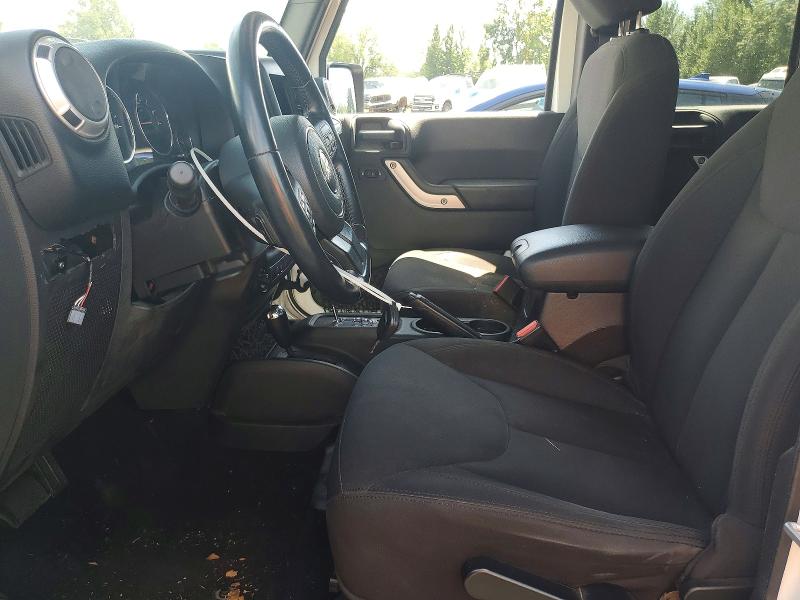 2015 Jeep Wrangler unlimited VIN 1C4BJWDG6FL684916 COPART salvage auction — FRONT END, OR - CERTIFICATE OF TITLE, sold $3,000 on 2026-07-08 (photo 7)