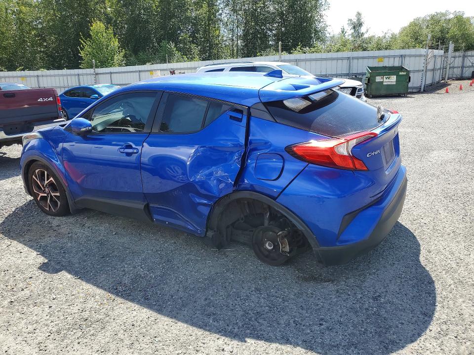 2018 Toyota C-hr VIN NMTKHMBX7JR038700 COPART salvage auction — REAR END, WA - BILL OF SALE, sold $3,600 on 2026-07-20 (photo 2)