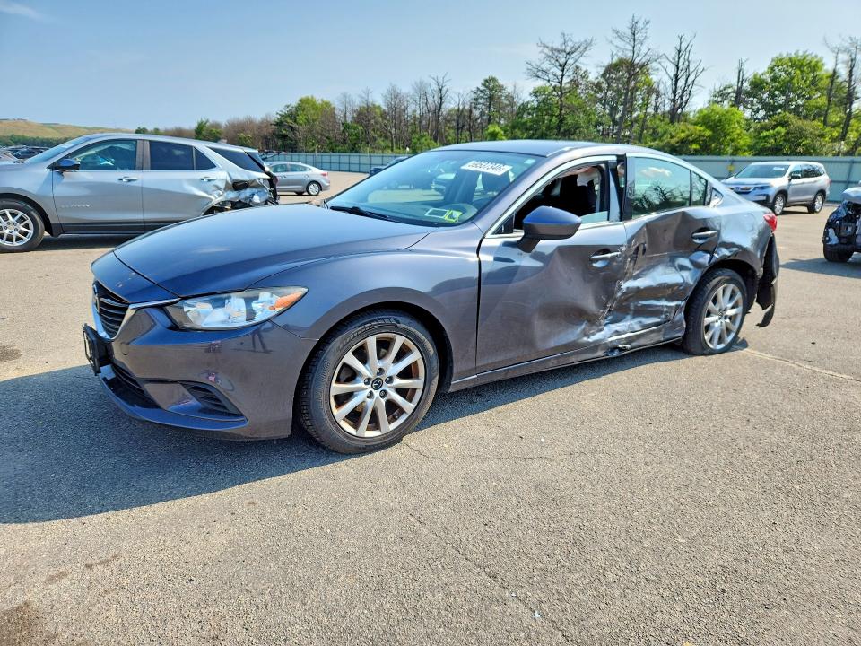 2015 Mazda 6 VIN JM1GJ1U5XF1188567 COPART salvage auction — SIDE, Ny - Mv-907A Salvage Certificate, sold $1,550 on 2026-07-15 (photo 1)