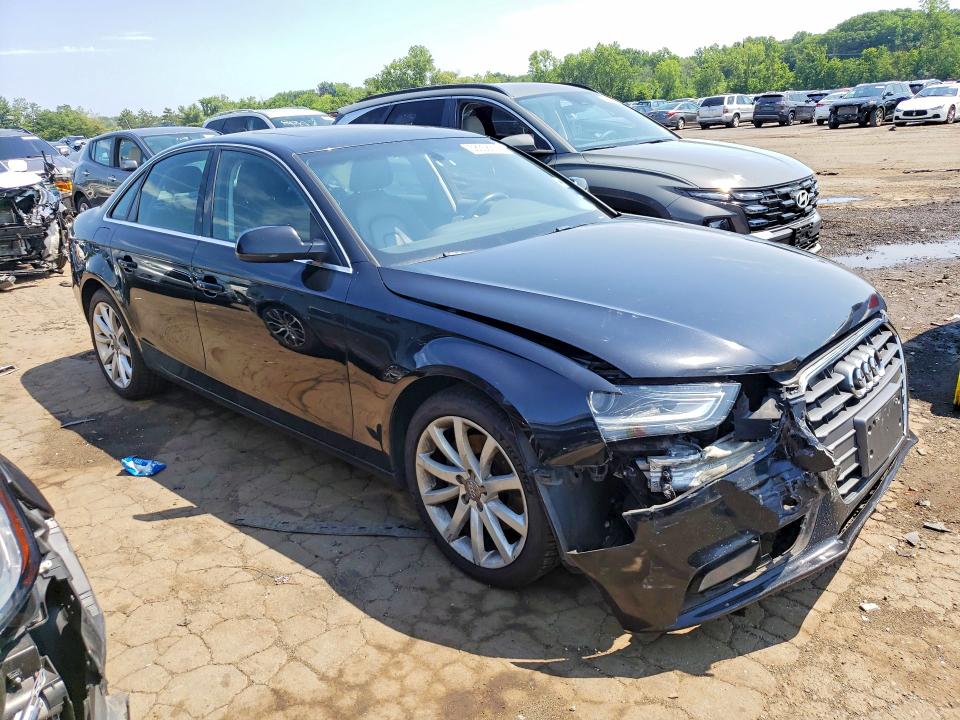 2013 Audi A4 VIN WAUFFAFL9DN026215 COPART salvage auction — FRONT END, Ct - Cert Of Title-Salvage, sold $1,000 on 2026-07-10 (photo 4)