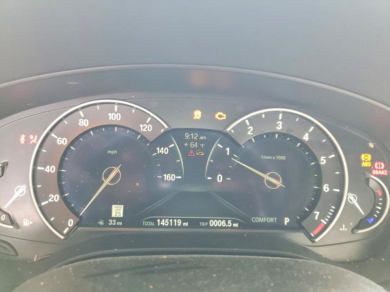 2019 BMW 5 series VIN WBAJE5C53KWW31638 COPART salvage auction — MINOR DENT/SCRATCHES, CA - DIS/DLR/EXP ONLY CLEAN TITLE, sold $9,200 on 2026-07-30 (photo 9)