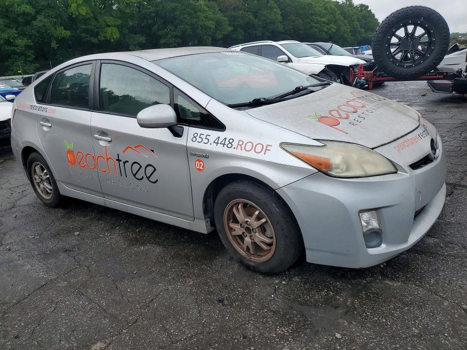 2010 Toyota Prius VIN JTDKN3DU9A0168990 COPART salvage auction — FRONT END, Ga - Certificate Of Title, sold $925 on 2026-07-17 (photo 4)