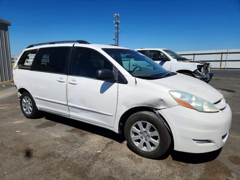 2006 Toyota Sienna VIN 5TDZA23C56S517984 COPART salvage auction — REAR END, Ca - Salvage Certificate, sold $575 on 2026-07-27 (photo 4)