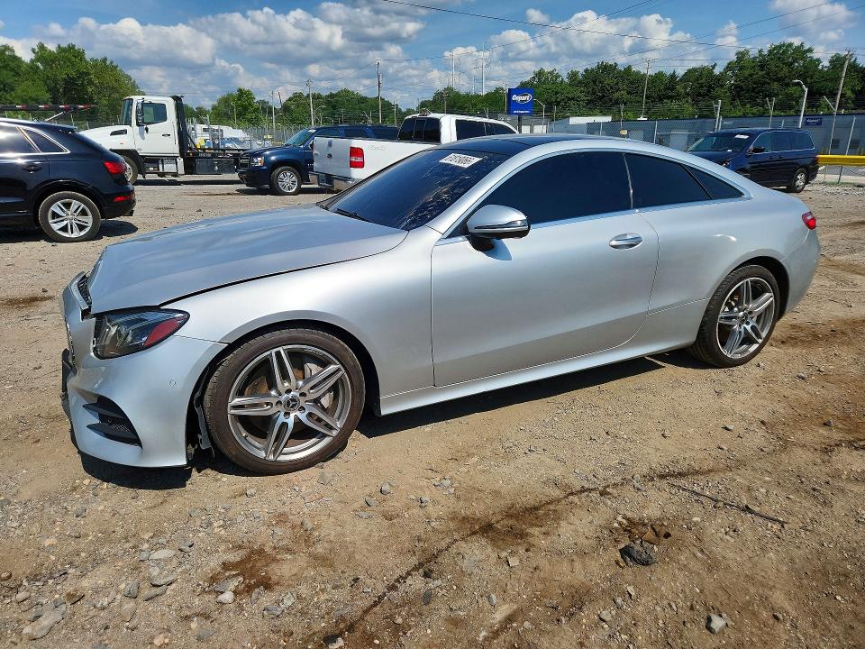 2018 Mercedes-benz E-klasse VIN WDD1J6GB9JF006881 COPART salvage auction — FRONT END, Wv - Certificate Of Title, sold $6,700 on 2026-07-28 (photo 1)