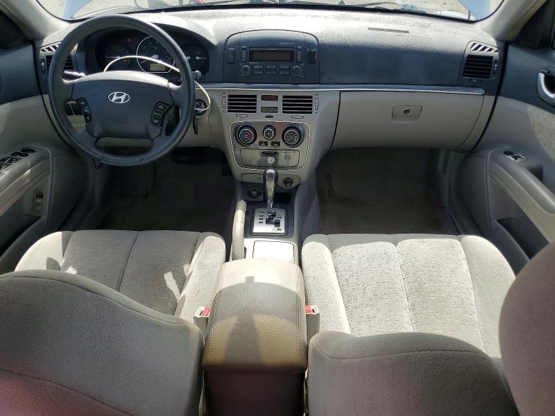 2007 Hyundai Sonata VIN 5NPET46C57H234217 COPART salvage auction — FRONT END, Fl - Cert Of Title Slvg Rebuildable, sold $375 on 2026-07-28 (photo 8)