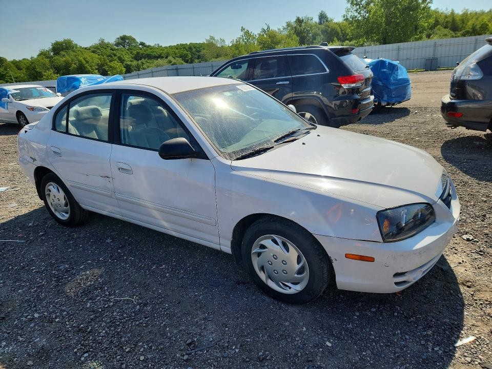 2005 Hyundai Elantra VIN KMHDN46D85U037538 COPART salvage auction — FRONT END, MA - CERTIFICATE OF TITLE, sold $400 on 2026-07-15 (photo 4)