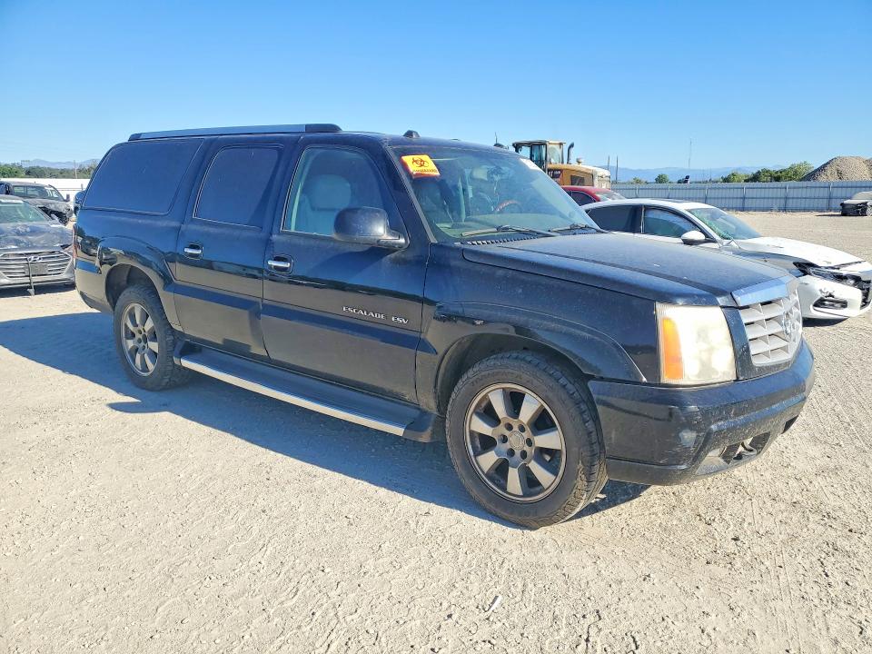 2005 Cadillac Escalade VIN 3GYFK66N85G267250 COPART salvage auction — REAR END, CA - CERT OF TITLE-SALVAGED, sold $100 on 2026-07-24 (photo 4)