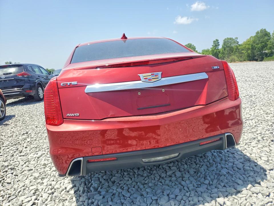 2019 Cadillac Cts VIN 1G6AX5SS6K0138269 COPART salvage auction — HAIL, Oh - Cert Of Title-Salvage, sold $10,100 on 2026-07-09 (photo 6)