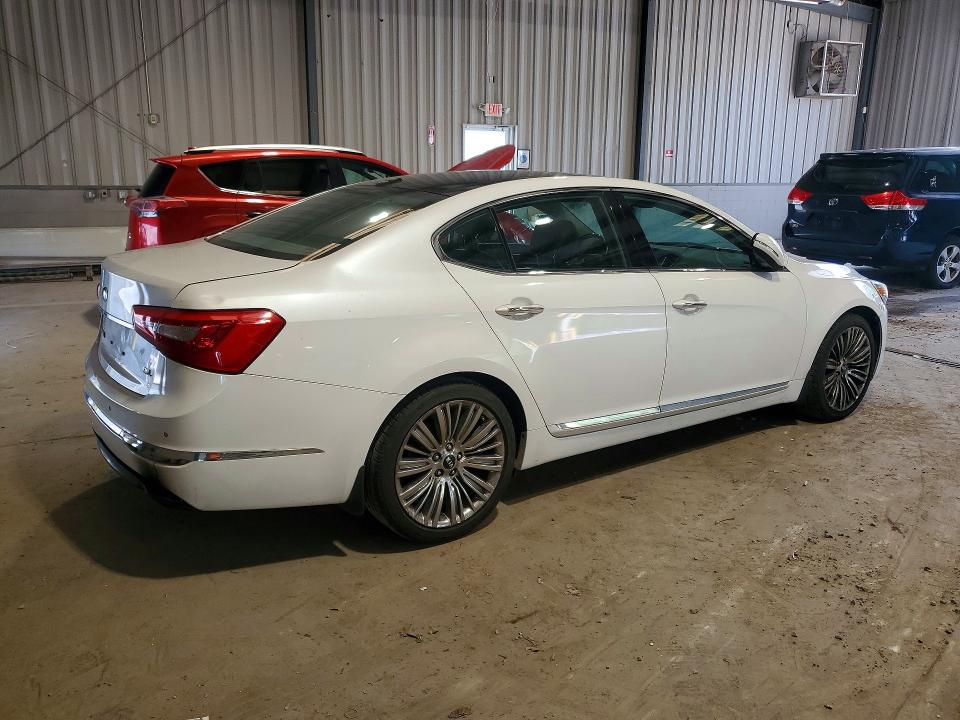 2014 Kia Cadenza VIN KNALN4D77E5167167 COPART salvage auction — MECHANICAL, Pa - Reconstructed Clean, sold $600 on 2026-07-22 (photo 3)