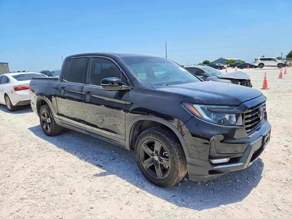 2023 Honda Ridgeline VIN 5FPYK3F84PB032299 COPART salvage auction — SIDE, Tx - Salvage Vehicle Title, sold $12,800 on 2026-08-20 (photo 4)