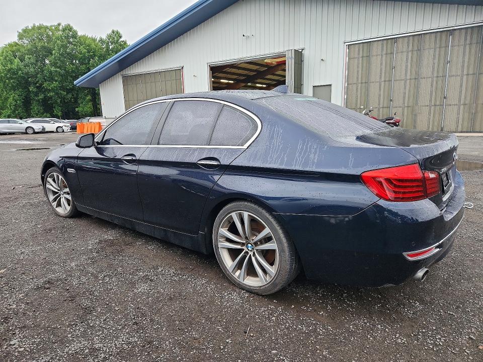 2016 BMW 5er VIN WBA5B3C57GG257020 COPART salvage auction — MINOR DENT/SCRATCHES, Va - Certificate Of Title (P), sold $4,500 on 2026-08-01 (photo 2)