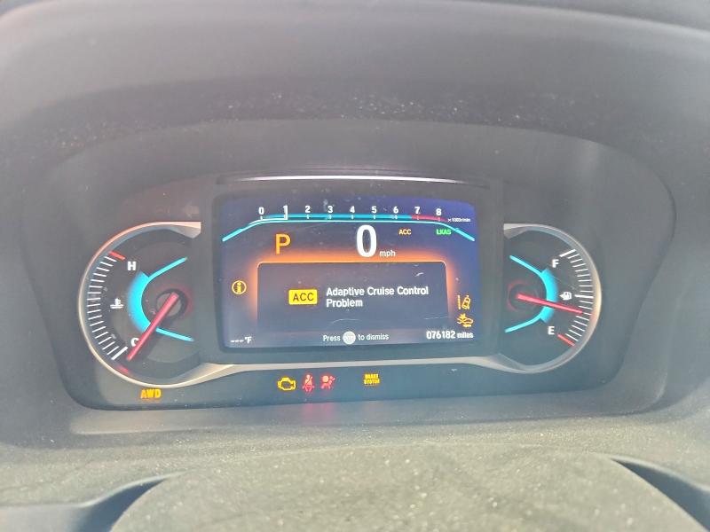 2019 Honda Pilot VIN 5FNYF6H59KB099667 COPART salvage auction — FRONT END, Mn - Cert Of Title-Salvage, sold $8,800 on 2026-07-23 (photo 9)