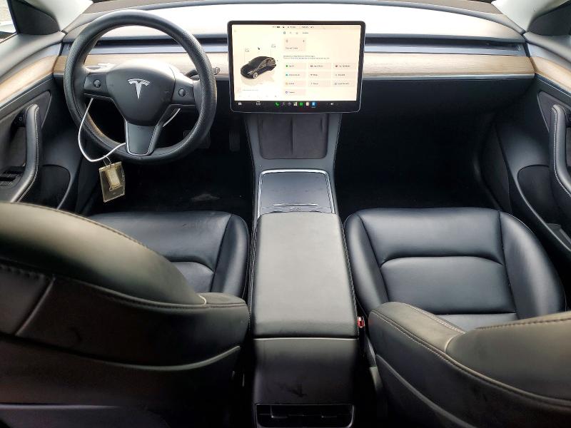 2022 Tesla Model 3 VIN 5YJ3E1EA7NF369033 COPART salvage auction — SIDE, PA - CERT OF TITLE, sold $11,700 on 2026-07-22 (photo 8)