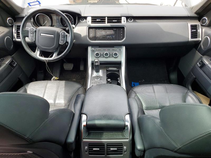 2016 Land rover Range rover sport VIN SALWG2PF5GA599924 COPART salvage auction — MECHANICAL, TX - CERT OF TITLE-MANUFACTURER BUY, sold $4,400 on 2026-07-28 (photo 8)
