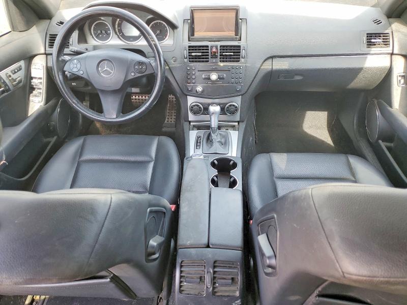 2009 Mercedes-benz C class VIN WDDGF54XX9R074526 COPART salvage auction — MINOR DENT/SCRATCHES, CA - DIS/DLR/EXP ONLY LIEN PAPERS, sold $400 on 2026-08-05 (photo 8)