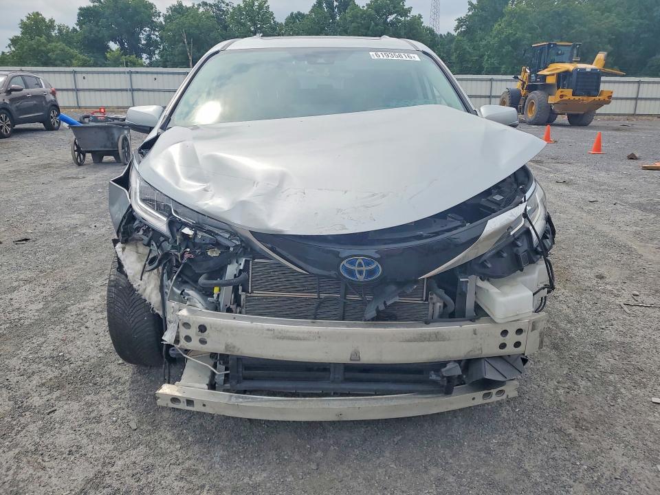 2021 Toyota Sienna VIN 5TDZSKFC9MS005148 COPART salvage auction — FRONT END, Pa - Certificate Of Salvage, sold $375 on 2026-07-23 (photo 5)