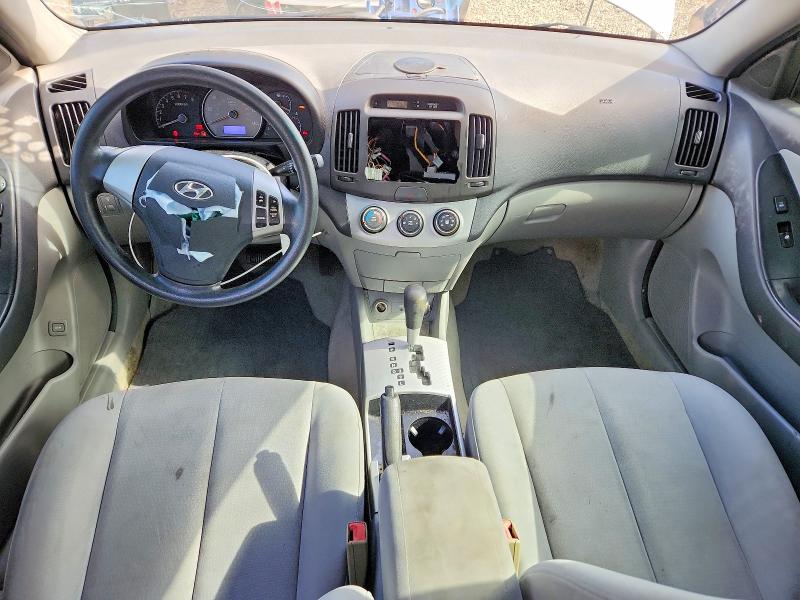 2008 Hyundai Elantra VIN KMHDU46D28U293181 COPART salvage auction — FRONT END, NY - MV-907A SALVAGE CERTIFICATE, sold $400 on 2026-07-27 (photo 8)