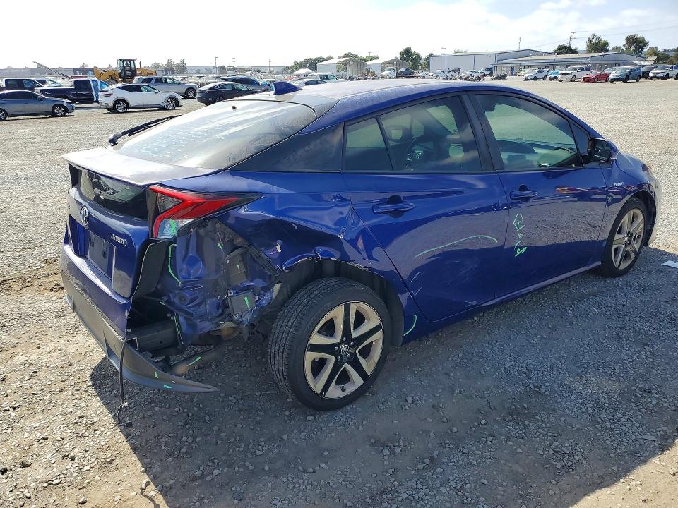 2016 Toyota Prius VIN JTDKARFU5G3513726 COPART salvage auction — REAR END, Salvage Title, sold $2,100 on 2026-07-28 (photo 3)