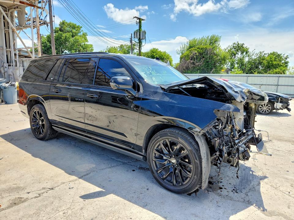 2021 Cadillac Escalade VIN 1GYS3PKL1MR168712 COPART salvage auction — FRONT END, Tx - Salvage Vehicle Title, sold $21,999 on 2026-09-21 (photo 4)