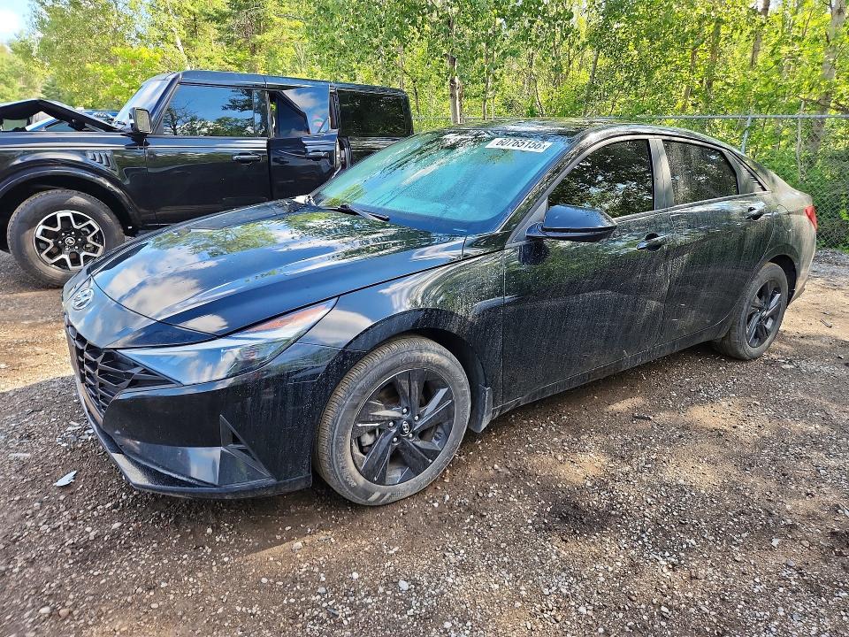 2023 Hyundai Elantra VIN KMHLM4AG4PU609935 COPART salvage auction — SIDE, ON - PERMIT NO BRAND - UNFIT, sold $675 on 2026-07-21 (photo 1)