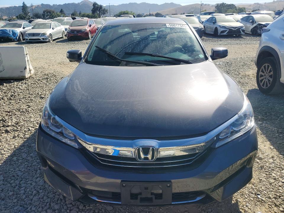 2017 Honda Accord VIN JHMCR6F3XHC006419 COPART salvage auction — REAR END, Ca - Salvage Certificate, sold $6,500 on 2026-07-09 (photo 5)