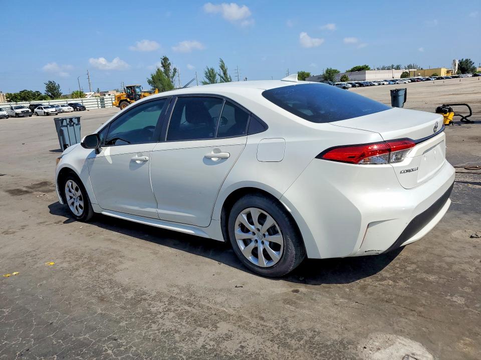 2020 Toyota Corolla VIN 5YFEPRAEXLP042895 COPART salvage auction — MINOR DENT/SCRATCHES, Fl - Certificate Of Title, sold $6,300 on 2026-07-27 (photo 2)