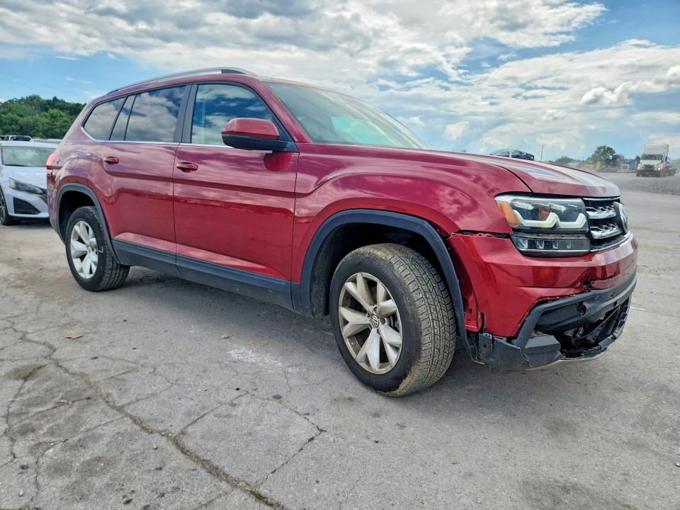 2018 Volkswagen Atlas VIN 1V2LR2CA8JC510050 COPART salvage auction — FRONT END, Ga - Cert Of Title-Salvage (P), sold $5,000 on 2026-07-29 (photo 4)