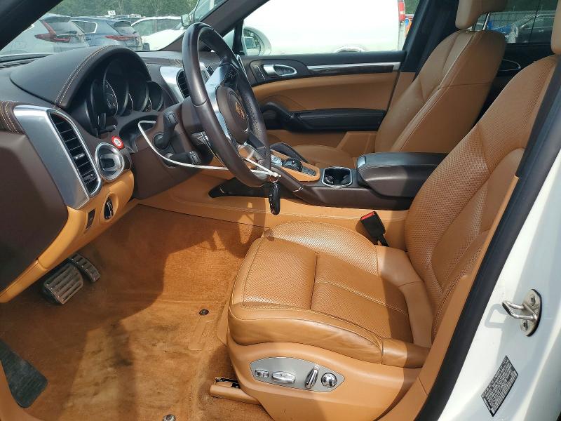 2018 Porsche Cayenne VIN WP1AB2A23JLA60847 COPART salvage auction — FRONT END, Ky - Cert Of Title-Salvage, sold $5,600 on 2026-07-28 (photo 7)
