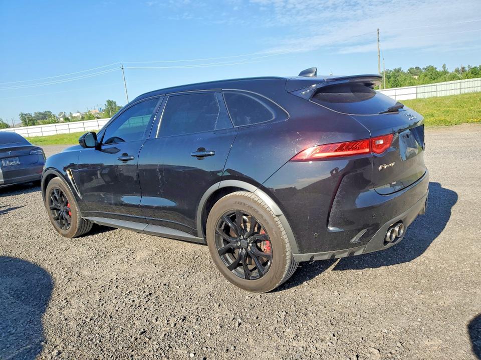 2020 Jaguar F-pace VIN SADCZ2EE6LA634984 COPART salvage auction — VANDALISM, Qc - Certificat-Veh. A Inspecter, sold $13,700 on 2026-07-28 (photo 2)