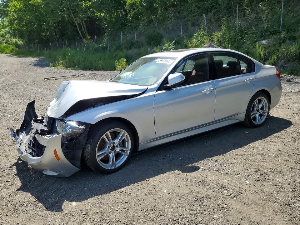 2017 BMW 3er VIN WBA8D9G33HNU62589 COPART salvage auction — FRONT END, Ny - Mv-907A Salvage Certificate, sold $325 on 2026-07-23 (photo 1)