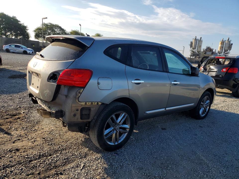 2011 Nissan Rogue sport VIN JN8AS5MT1BW153961 COPART salvage auction — REAR END, CA - SALVAGE CERTIFICATE, sold $600 on 2026-07-28 (photo 3)