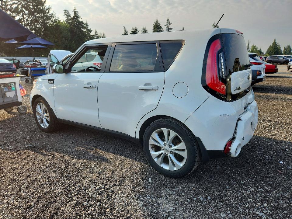 2016 Kia Soul VIN KNDJX3A53G7384188 COPART salvage auction — REAR END, Wa - Bill Of Sale, sold $625 on 2026-07-28 (photo 2)