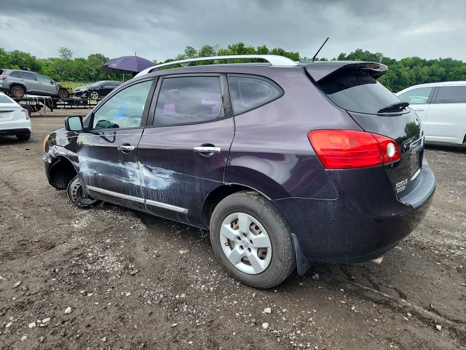 2015 Nissan Rogue VIN JN8AS5MV7FW261539 COPART salvage auction — FRONT END, NY - MV-907A SALVAGE CERTIFICATE, sold $325 on 2026-07-28 (photo 2)