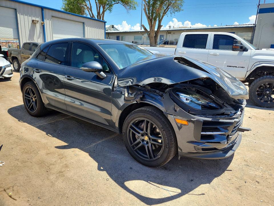 2021 Porsche Macan VIN WP1AA2A51MLB16804 COPART salvage auction — FRONT END, Nm - Cert Of Title-Salvage, sold $12,300 on 2026-08-24 (photo 4)