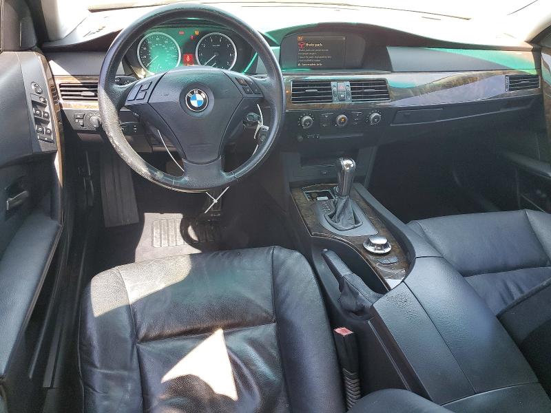 2004 BMW 5er VIN WBANA53564B175495 COPART salvage auction — NORMAL WEAR, Ca - Salvage Certificate, sold $250 on 2026-08-04 (photo 8)