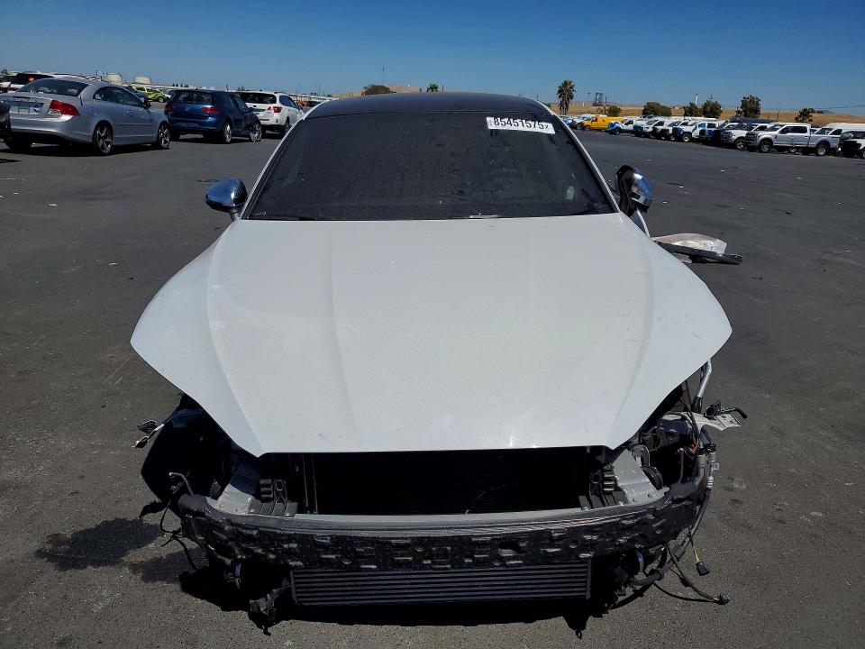 2024 Audi S5 VIN WAUB4CF58RA097941 COPART salvage auction — FRONT END, Ca - Salvage Certificate, sold $11,000 on 2026-08-17 (photo 5)