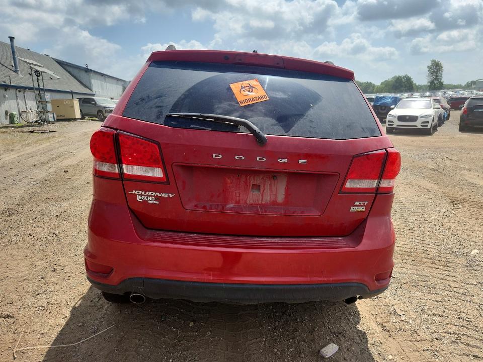 2017 Dodge Journey VIN 3C4PDCBG0HT533351 COPART salvage auction — FRONT END, Mi - Certificate Of Title, sold $500 on 2026-08-12 (photo 6)