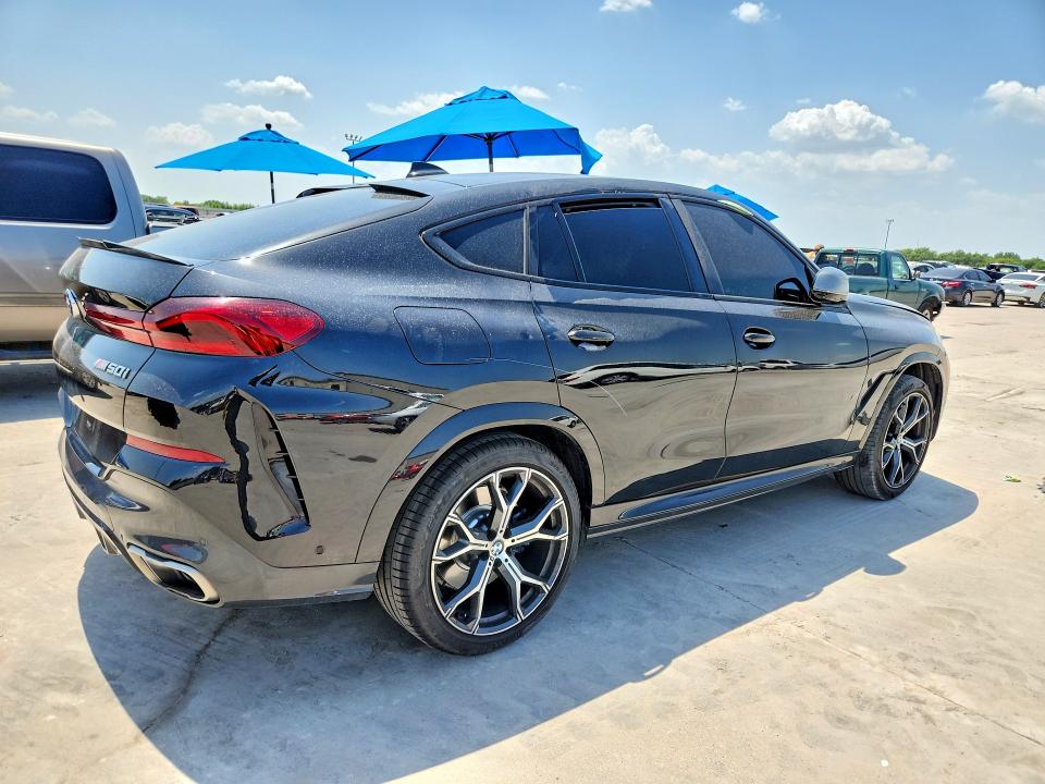 2023 BMW X6 VIN 5UXCY8C0XP9R29309 COPART salvage auction — SIDE, Tx - Salvage Vehicle Title, sold $26,250 on 2026-08-27 (photo 3)