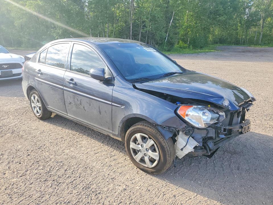 2011 Hyundai Accent VIN KMHCN4BC0BU611862 COPART salvage auction — FRONT END, ON - PERMIT SALVAGE, sold $200 on 2026-07-28 (photo 4)