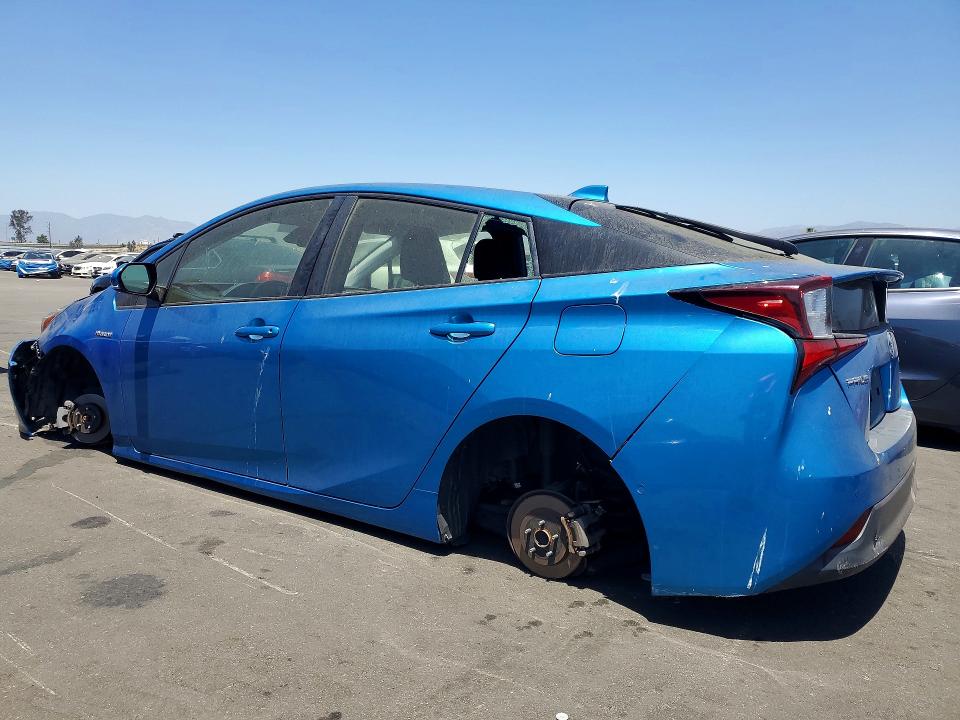 2020 Toyota Prius VIN JTDKARFU2L3120924 COPART salvage auction — VANDALISM, Ca - Salvage Certificate, sold $5,000 on 2026-07-29 (photo 2)