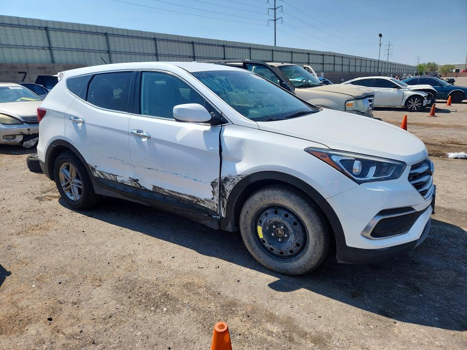 2018 Hyundai VIN 5XYZTDLB7JG552559 COPART salvage auction — SIDE, Nm - Cert Of Title-Salvage, sold $3,350 on 2026-07-16 (photo 4)