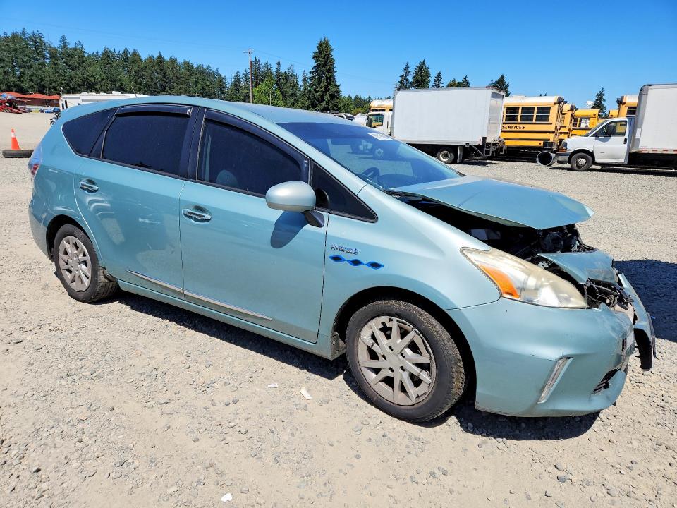 2013 Toyota Prius VIN JTDZN3EU3D3272522 COPART salvage auction — FRONT END, WA - BILL OF SALE, sold $125 on 2026-07-28 (photo 4)